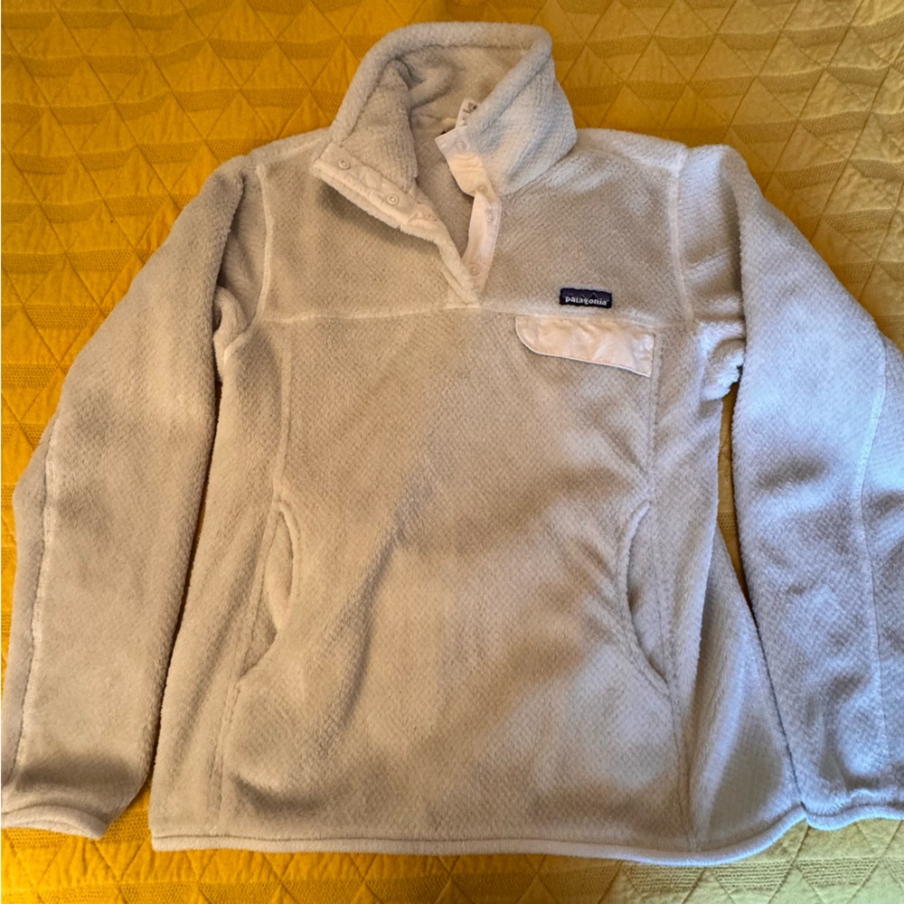 Patagonia Women's Cream Fleece Jacket
